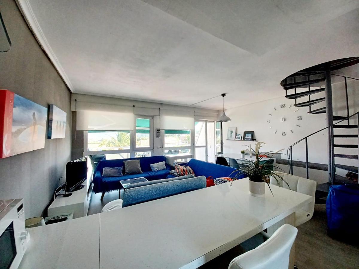 Duplex Con Piscina Muy Cerca De La Playa Apartment Santiuste ภายนอก รูปภาพ
