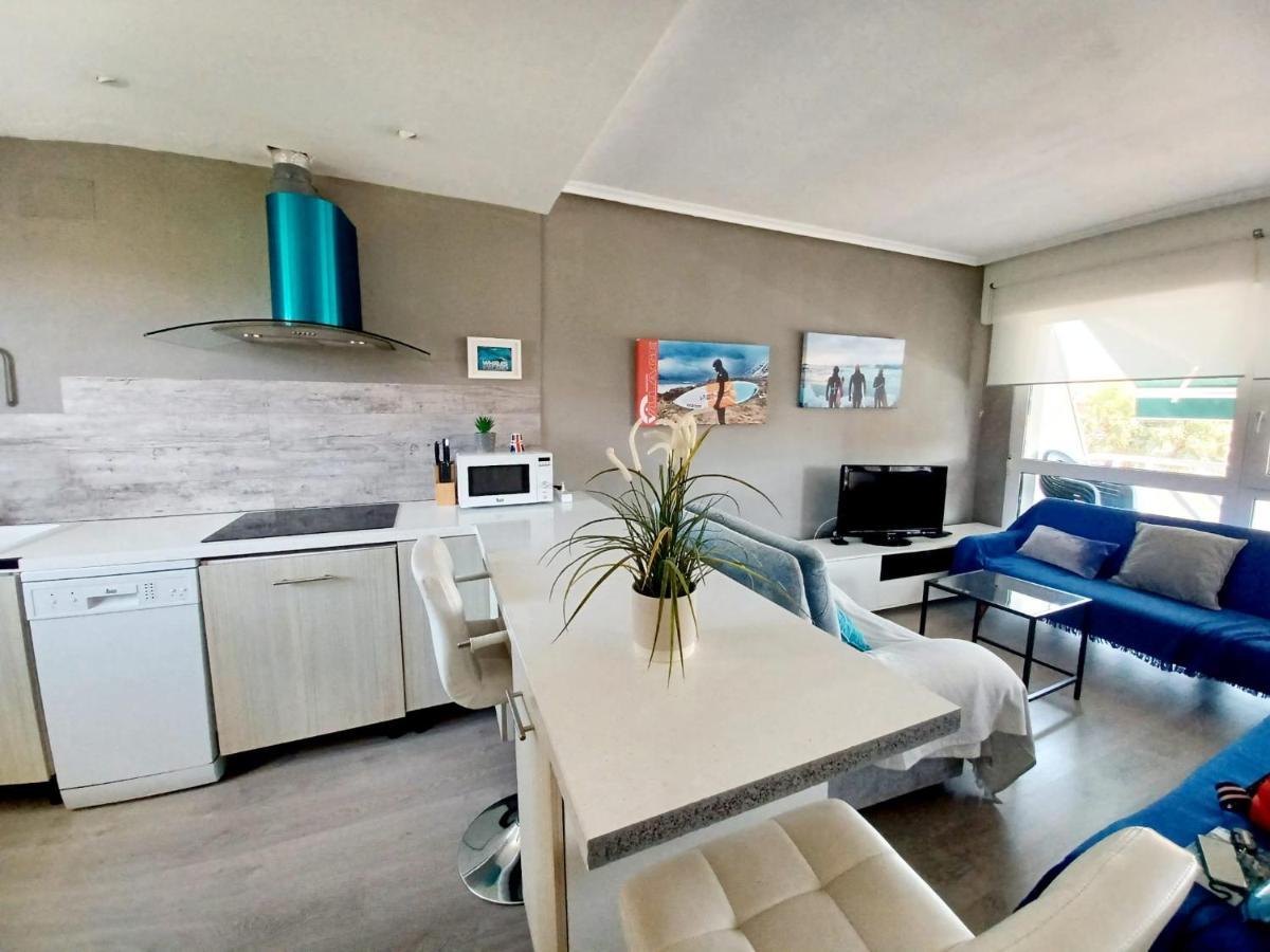 Duplex Con Piscina Muy Cerca De La Playa Apartment Santiuste ภายนอก รูปภาพ