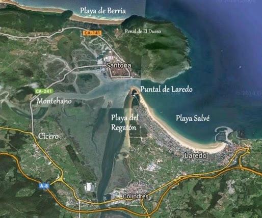 Duplex Con Piscina Muy Cerca De La Playa Apartment Santiuste ภายนอก รูปภาพ